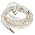 thumbnail image 1 of Earphone Upgrade Cable, MMCX Headphone Upgrade Cable Long Life Firm 8 Strands Silver Plated Copper Line  For T100 For SE535, 1 of 8