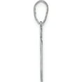 thumbnail image 2 of Sterling Silver Silver/Rhodium-Plated Utah State Pendant Made In United States xna707ss-ut, 2 of 5