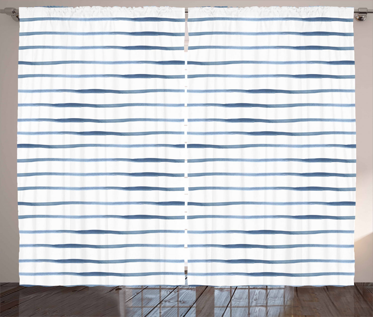 Night Starry Sky Ocean 3D Curtain Blockout Curtains Print Window Decor Drapes 