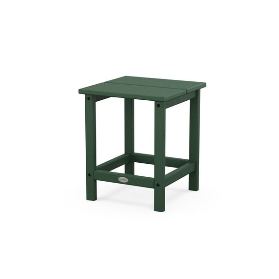 POLYWOOD Studio Square Side Table in Green