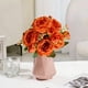 thumbnail image 5 of Ramo de rosas de seda artificial para la mesa nupcial y la decoración del hogar, 5 of 6