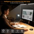 thumbnail image 4 of Lampara de escritorio LED Pzloz CLED-5501C arquitecto 24W con control remoto y abrazadera para monitor dual, 4 of 5