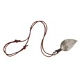 thumbnail image 2 of lionlar Statement Necklace Leather Rope with Alloy Carved Pendant, 2 of 4