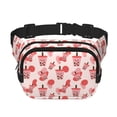 thumbnail image 1 of Balery Milk Tea5 Mochila Cinturón para Mujeres y Hombres, Bolsa de Cintura Impermeable de Doble Capa con Correa, 1 of 9