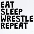 thumbnail image 2 of CafePress - Eat Sleep Wrestle Repeat Body Suit - Baby Light Bodysuit, Size Newborn - 24 Months, 2 of 4