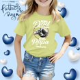 thumbnail image 2 of TZEWGL Chemise Mignonne pour Infnat Motif Imprimé Manches Courtes Col Rond Vêtements pour Tout-Petits Taille 7-8T, 2 of 4