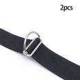 thumbnail image 3 of Baohd Scuba Diving D Rings Webbing Harness Retainer Weight Belt Keeper Stopper, 3 of 9