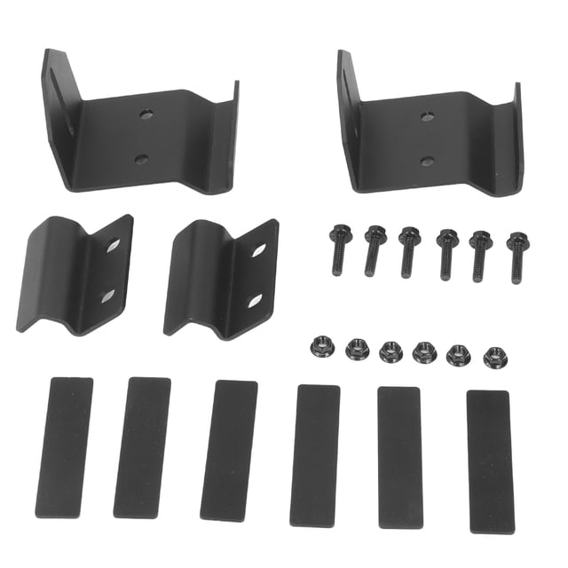 Kit de soporte de montaje de barra de luz curva LED para parabrisas superior, repuesto para Polaris Ranger 500 570