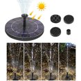 thumbnail image 1 of Amdohai Solar Fontaine d'Eau pour Bain d'Oiseaux Extérieur Étang Piscine, 1 of 7