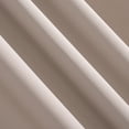 thumbnail image 4 of Sun Zero Brant Tab Top Energy Saving Blackout Window Curtain Panel, 40"X63", Gray, 4 of 9