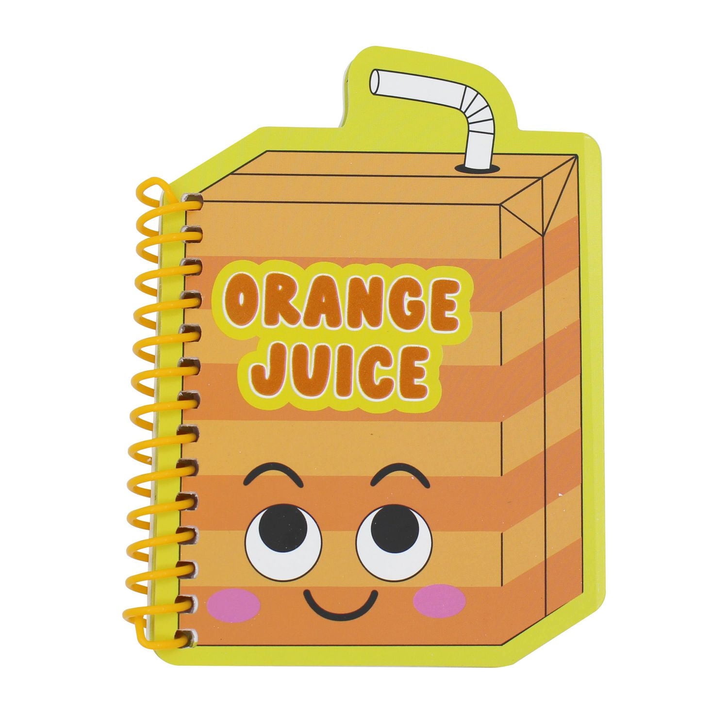 U Style Mini Notepad, 50 Sheets - Orange Juice