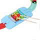 thumbnail image 3 of Wooden Train Track Expansion Pack Flexible Assembly Changeable Expandable Educational Wooden Railway Kits with Musical Instrument, 3 of 4