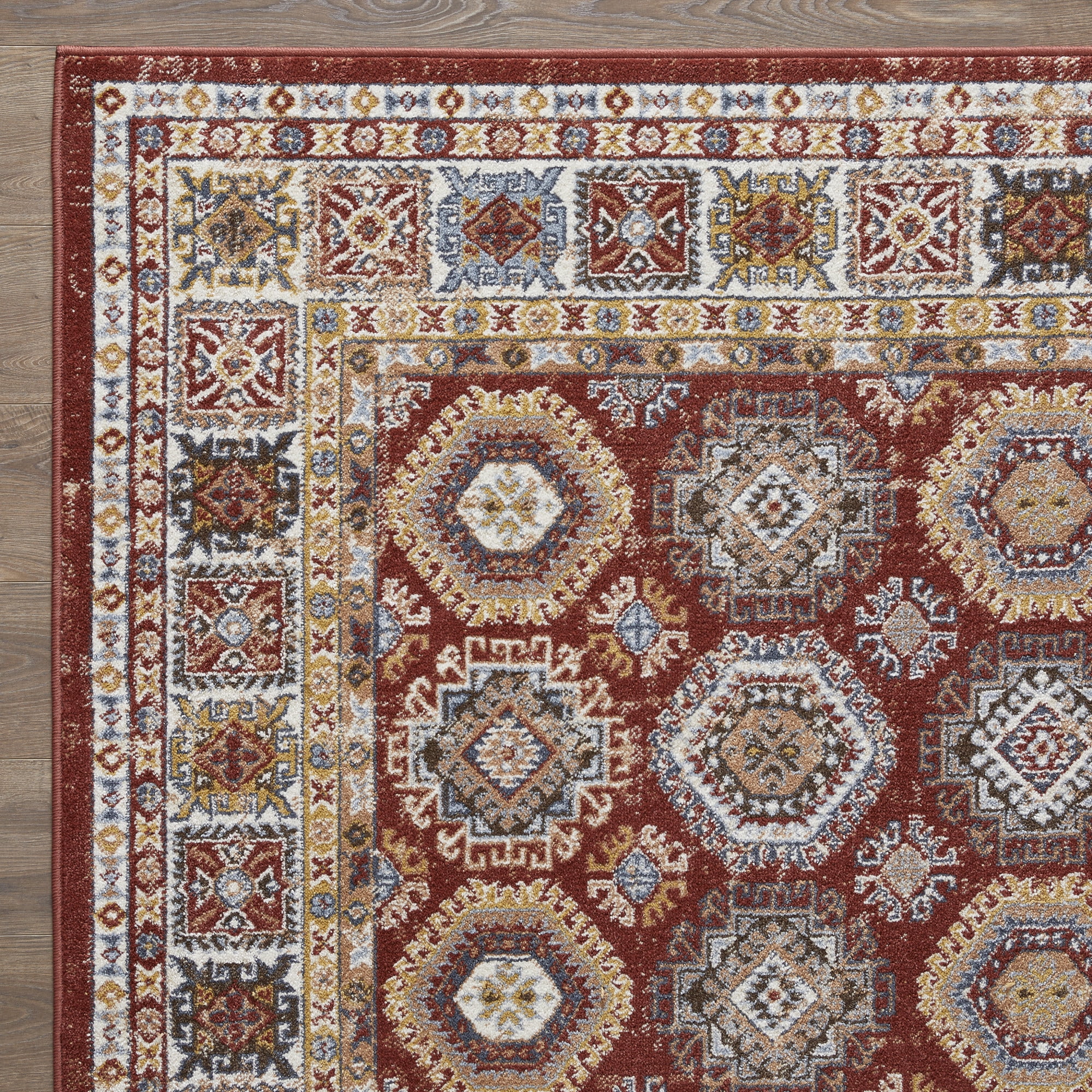 Loomaknoti Alsbrooke Delary 6' x 9' Blue Oriental Indoor Area Rug