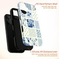 thumbnail image 4 of Blue Rose Patchwork Phone Case, Vintage Floral & Paisley iPhone Cover for iPhone 16 15 14 13 12 11 Pro Max Mini, 4 of 6