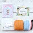 thumbnail image 6 of Needle Felting Kit Cute Dog Pattern DIY Poke Wool Felts Production Package Christmas Gifts for Kids, 6 of 9