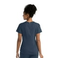 thumbnail image 2 of Grey's Anatomy GRST011 Women's Emma Scrub Top Steel M, 2 of 2