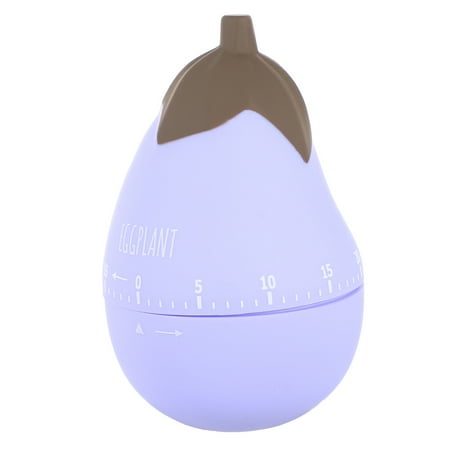 

1pc Eggplant Designed Timer Student Electronic Timer Countdown Clock Timekeeper