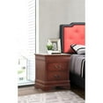 thumbnail image 2 of Glory Furniture Louis Phillipe 2 Drawer Nightstand in Cherry, 2 of 7
