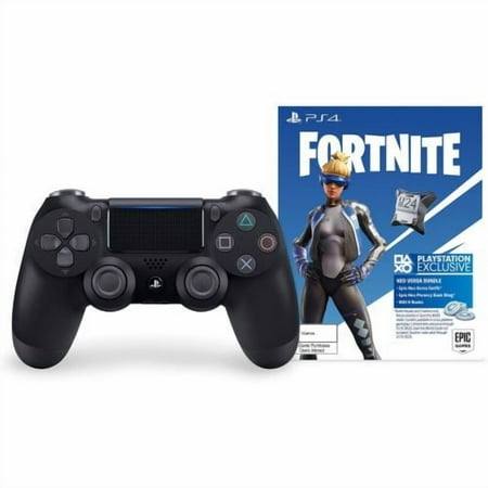Sony PlayStation 4 DualShock 4 Wireless Controller Fortnite Jet Black