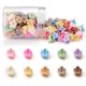 thumbnail image 1 of Pinzas para el cabello de flores pequeñas, 100 piezas, mini pinzas para el cabello, pinzas para bebés, lindas pinzas para la mandíbula, pasadores para el cabello, accesorios para el cabello para mujer, 1 of 1
