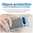 thumbnail image 3 of Feishell Clear Case for Google Pixel 8 Pro 6.7 inch,Shockproof Hybrid Soft TPU Bumper Anti-Scratch Hard Acrylic Back Transparent Slim Phone Case Cover for Google Pixel 8 Pro,Blue, 3 of 8