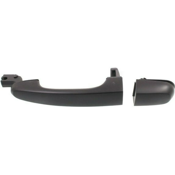 Exterior Door Handle For Kia 2005-2010 Sportage Rear Driver Smooth Black Plastic