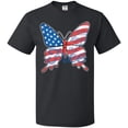 thumbnail image 3 of Inktastic Patriotic Butterfly T-Shirt, 3 of 5