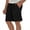 Black, variant on 1PCS Men's Stylish Linen Solid Color Casual Fashion Shorts with Practical Pockets, Drawstring Elastic Waist, Breathable Summer Bottoms for Men Gray XXXL(XXXL)