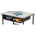 thumbnail image 2 of Safco AlphaBetter Adjustable-Height Desk Book Box 22" Width x 15" Depth x 4.8" Height - Steel - Black Powder Coat, 2 of 2