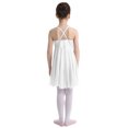 thumbnail image 5 of renvena Kids Girls Cross Strap Camisole Gymnastic Ballet Leotard Dance Tutu Skirt Dress, 5 of 7