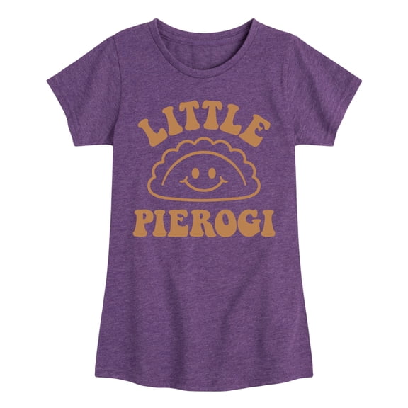 Instant Message - Dyngus Day - Little Pierogi - Polish Celebration - Toddler & Youth Girls Short Sleeve Graphic T-Shirt