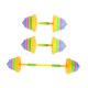 thumbnail image 2 of Juguetes para niños, mancuernas, barra para niños, relleno ajustable, herramientas de desarrollo sensorial para edades de 4 a 7 años, juego de pesas, Colores claros, 2 of 10