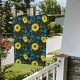 thumbnail image 3 of Sigee Sunflowers And Blue Flower for Live Happy Decorative Small Garden Flag,Double Sided Yard Flags Holiday Garden Flags for All Seasons, 3 of 9
