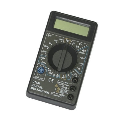 LCD Digital Multimeter With Continuity Buzzer