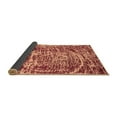 thumbnail image 2 of Ahgly Company Indoor Rectangle Abstract Brown Modern Area Rugs, 5' x 7', 2 of 4