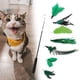 thumbnail image 3 of Interactivo de Juguete de Plumas de Gato Telescópico Caña de Teaser Varita Juguete para, 3 of 9