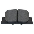 thumbnail image 3 of TRQ Rear Performance Brake Pad & Rotor Kit Brake Pads Brake Rotors Set Semi-Metallic Premium G-Coated Fits Select 2000-2001 Lexus ES300 Toyota Camry, 3 of 6