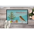 thumbnail image 2 of Thrush Merry Christmas Door Mat, 2 of 4