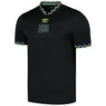 thumbnail image 2 of Umbro Men's Soccer Jersey, Black/Yellow/Blue-3rd Short Sleeve, 2 of 3