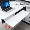 thumbnail image 5 of Asunby Keyboard Tray Under Desk – Clamp-On Slide-Out Drawer, Punch-Free, Adjustable Desktop Storage Rack for Office and Home Use, 5 of 9
