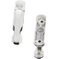 thumbnail image 2 of Cerraduras de seguridad, limitador de rotación de ventanas con tornillos, pestillos blancos para ventanas, cerraduras bloqueadoras de marco para varias puertas y ventanas y seguridad para el hoga, 2 of 5