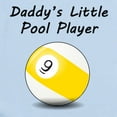 thumbnail image 2 of CafePress - Daddys Little Pool Player Body Suit - Long Sleeve Cotton Baby Bodysuit, 2 of 4