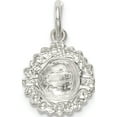 thumbnail image 4 of Sterling Silver Sunflower Charm Solid Casted Polished Beautiful Handcrafted Heirloom Celebrate milestones with style and brilliance, 4 of 4