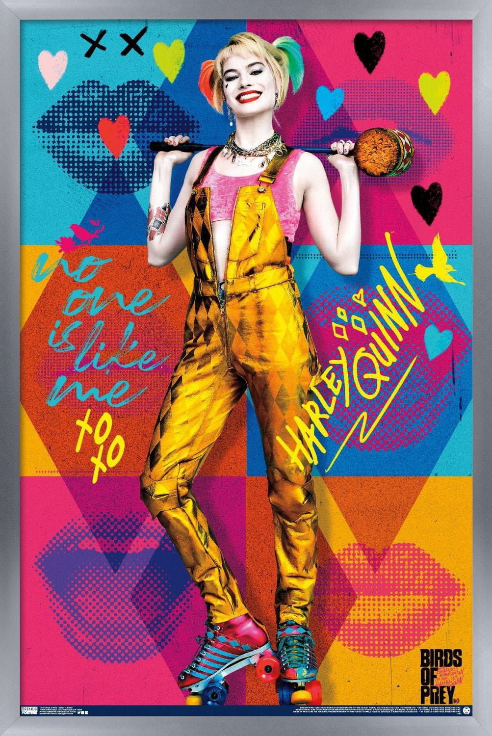 DC Comics Movie - Birds of Prey - Harley Quinn - Hammer Wall Poster