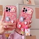 thumbnail image 1 of Funda Protectora De Dibujos Animados De Hello kitty Con Colgante flip mirror Para iPhone 14 13 12 11 Pro Max XR XSMAX 14promax Gao Jiahui unisex, 1 of 1