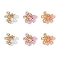 thumbnail image 1 of 18 pinzas para el pelo con forma de flor en miniatura, pinzas para el pelo con forma de flor pequeña, pinzas para el pelo dulces a juego para niñas y mujeres, 1 of 15