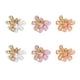 thumbnail image 1 of 18 pinzas para el pelo con forma de flor en miniatura, pinzas para el pelo con forma de flor pequeña, pinzas para el pelo dulces a juego para niñas y mujeres, 1 of 15