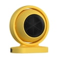thumbnail image 4 of Calentador de espacio Control inteligente Anti sobrecalentamiento Ahorro de energía Bajo ruido Calentador de escritorio portátil Ventilador Amarillo Enchufe CN 220V, 4 of 10