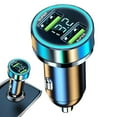 thumbnail image 4 of AITOCO 120W 240W Car Charger Adapter, Fast Charging, 6 Protection Functions, Digital Display, 4 of 9