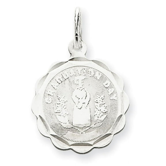 Sterling Silver Graduation Day Disc Charm